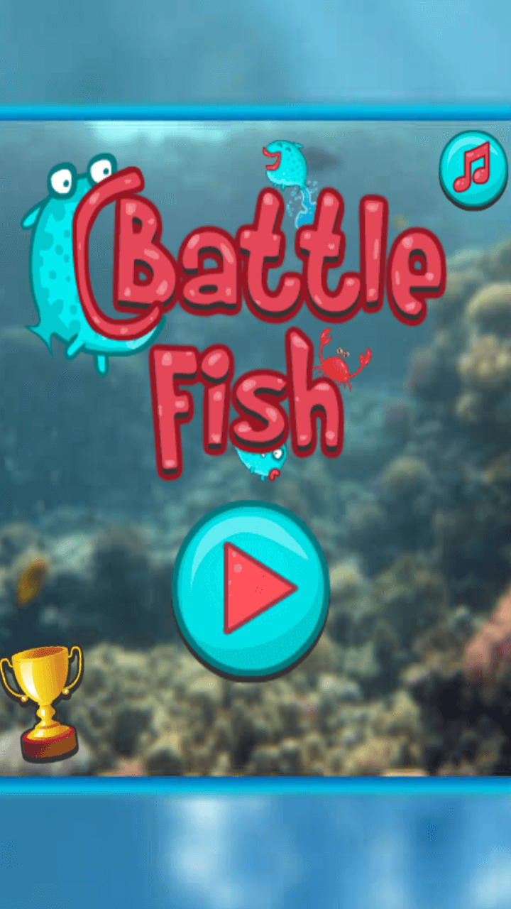 Battle Fish - Titelbildschirm